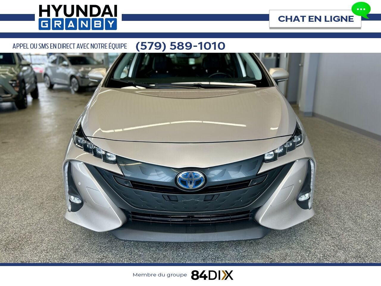 TOYOTA Prius Prime 2021 Gris Granby - photo #2