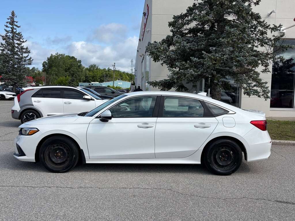 Honda Civic Sedan LX CVT 2022 Blanc Gatineau - photo #2