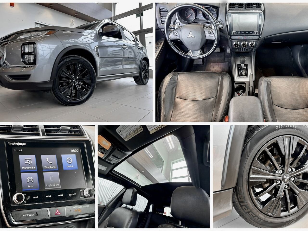 2021 Mitsubishi RVR Grey Notre-Dame-des-Prairies - photo #13