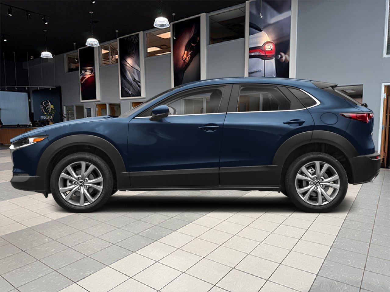 2026 MAZDA CX-30 Deep Crystal Blue Mica Notre-Dame-des-Prairies - photo #1