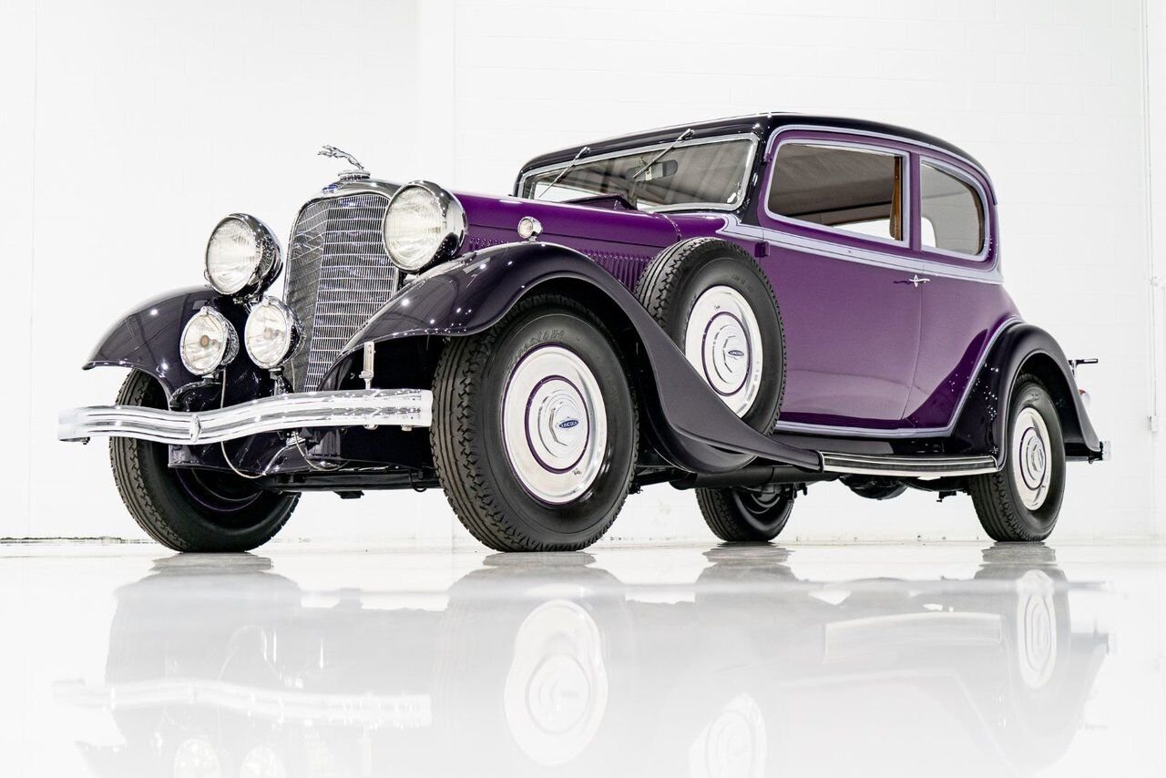 1933 Lincoln KB Victoria Coupe One Of 18 Built, And The Only Known Surviving **PRICE IN USD** Purple Montreal - photo #35