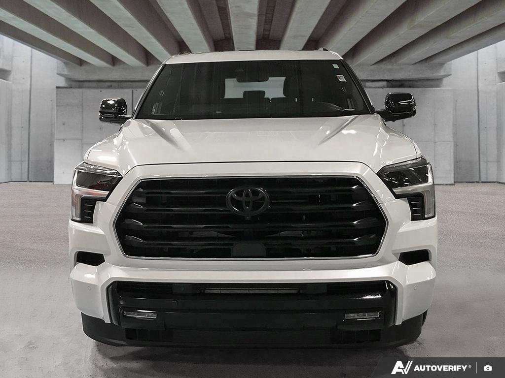 2025 Toyota Sequoia 2500275A | Limited, former executive demo. Under 18,000km Wind Chill Pearl Edmonton - photo #1