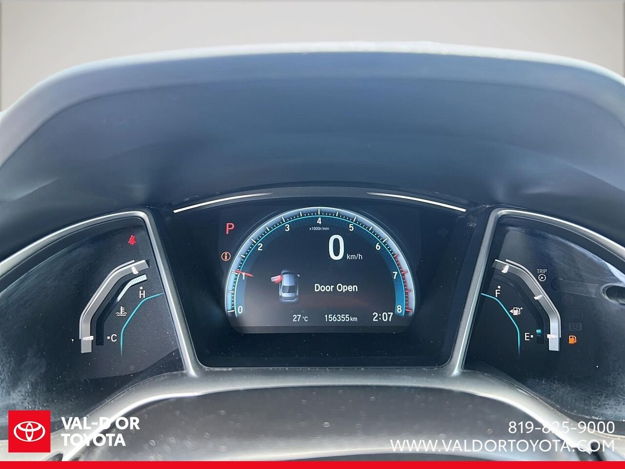 2016 Honda Civic Berline EX-T 4 portes CVT Silver Val-d'Or - photo #12