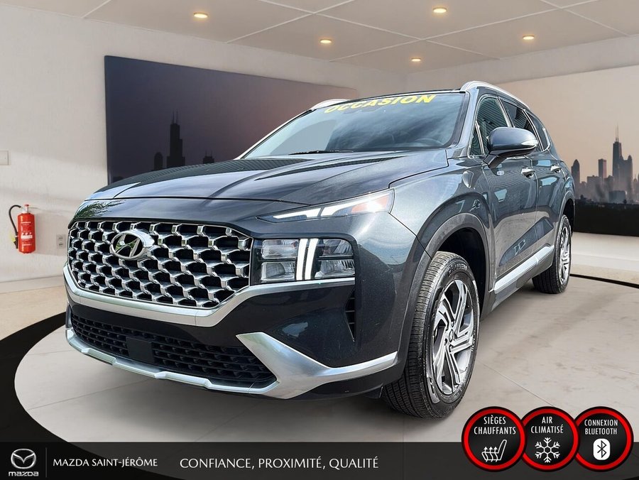 Hyundai Santa Fe Preferred TI ens. Trend | TOIT PANO | SIMILICUIR | AWD | 52 771 KM 2023 Gris