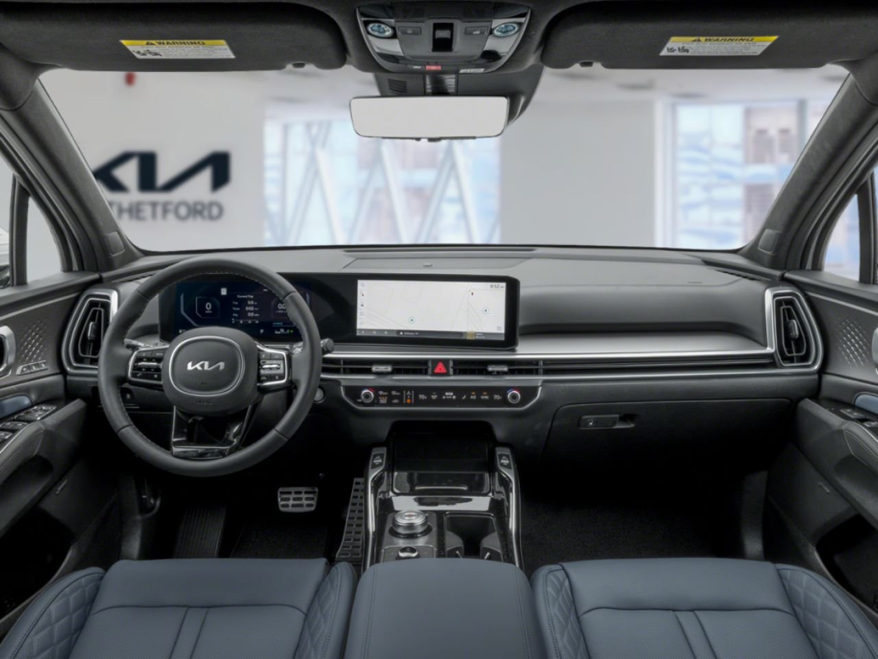 Kia Sorento hybride 2026 Blanc neige nacré Thetford Mines - photo #11