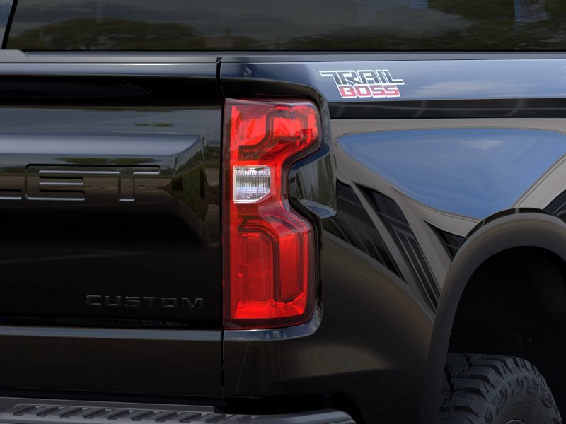 CHEVROLET SILVERADO 1500 Custom Trail Boss cabine multiplace 4RM 157 po 2026 Noir Sherbrooke - photo #10