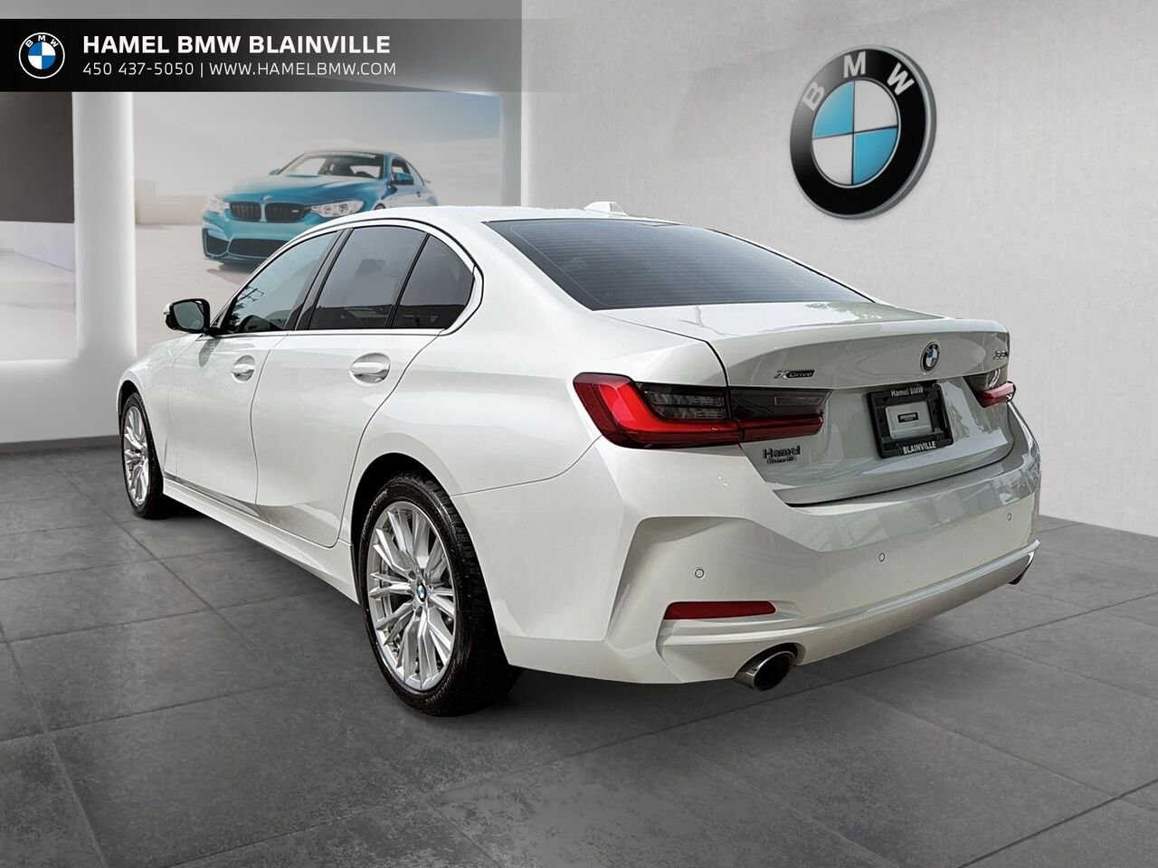 2023 BMW 3 Series 330i xDrive berline Amérique du Nord White Blainville - photo #3