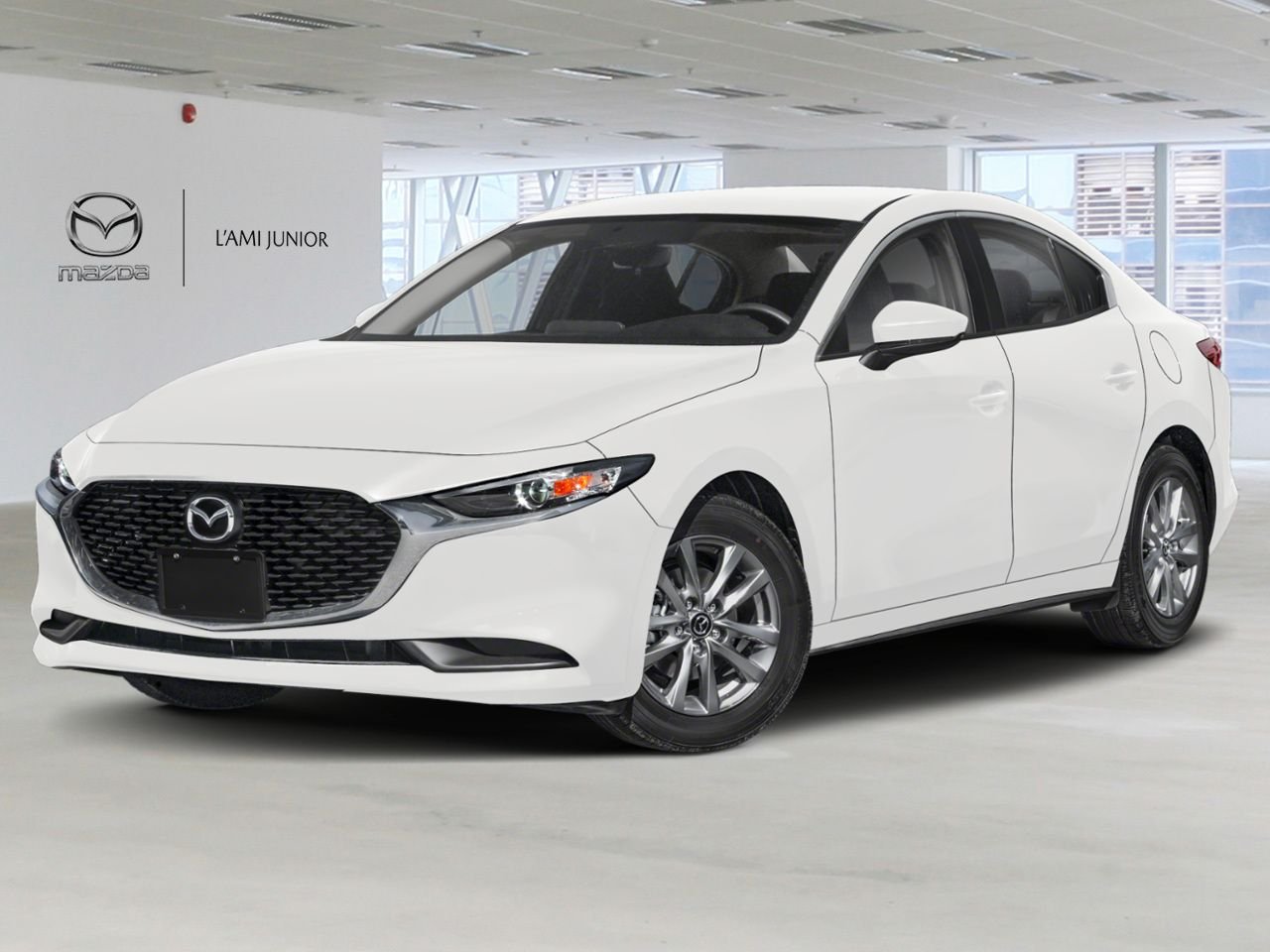 2025 Mazda Mazda3 VIN JM1BPABM1S1797818 Snowflake White Pearl Chicoutimi - photo #0