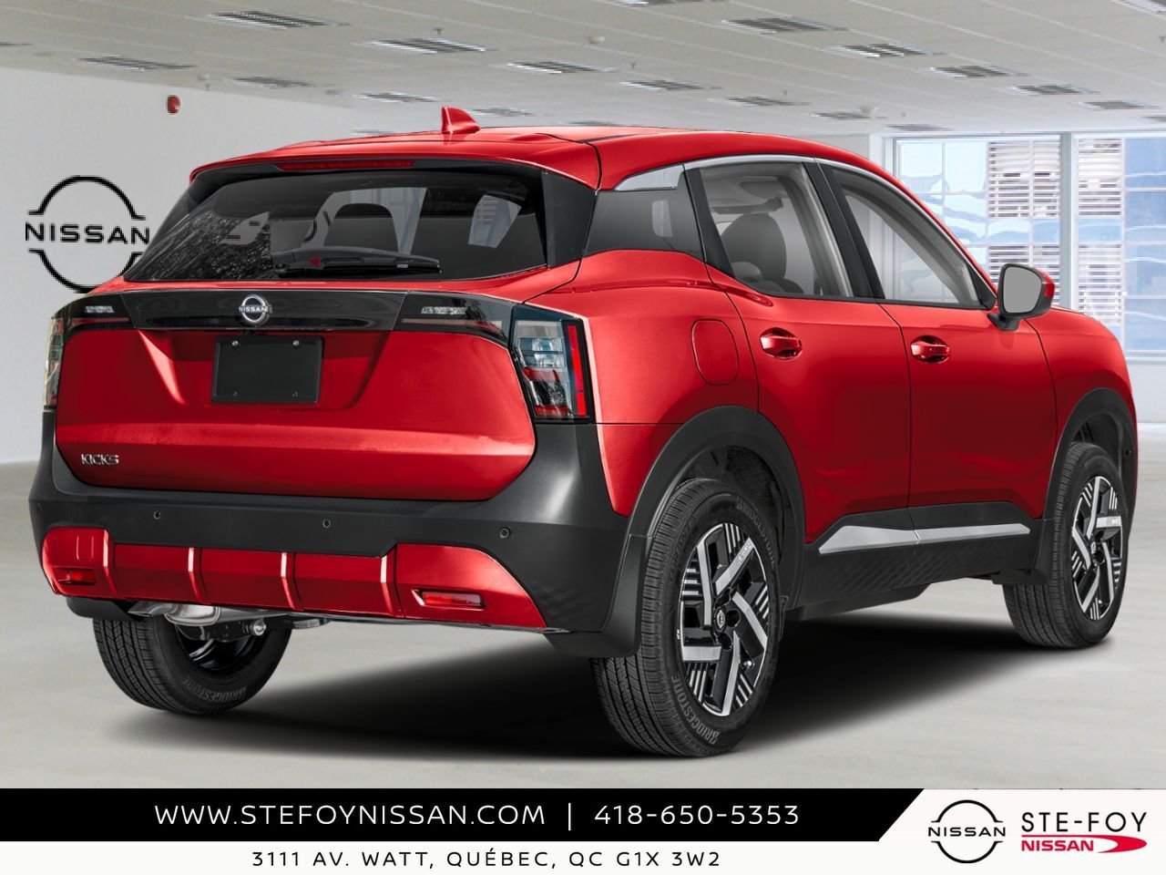 NISSAN Kicks 2026 Teinte braise écarlate Ste-Foy - photo #1