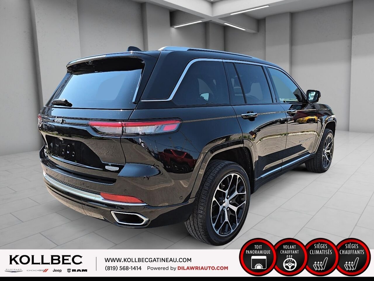 2023 JEEP GRAND CHEROKEE Summit Reserve 4x4 Black Ottawa & Gatineau - photo #14