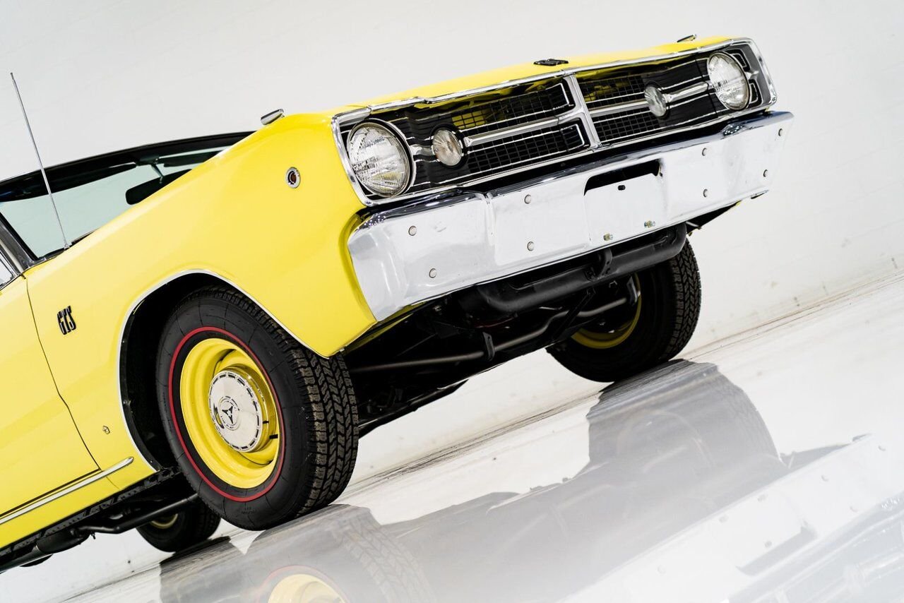 1968 Dodge Dart *PRIX EN USD* GTS Conv Matching #s 340 cu in With Original Built Sheet Yellow Montreal - photo #49
