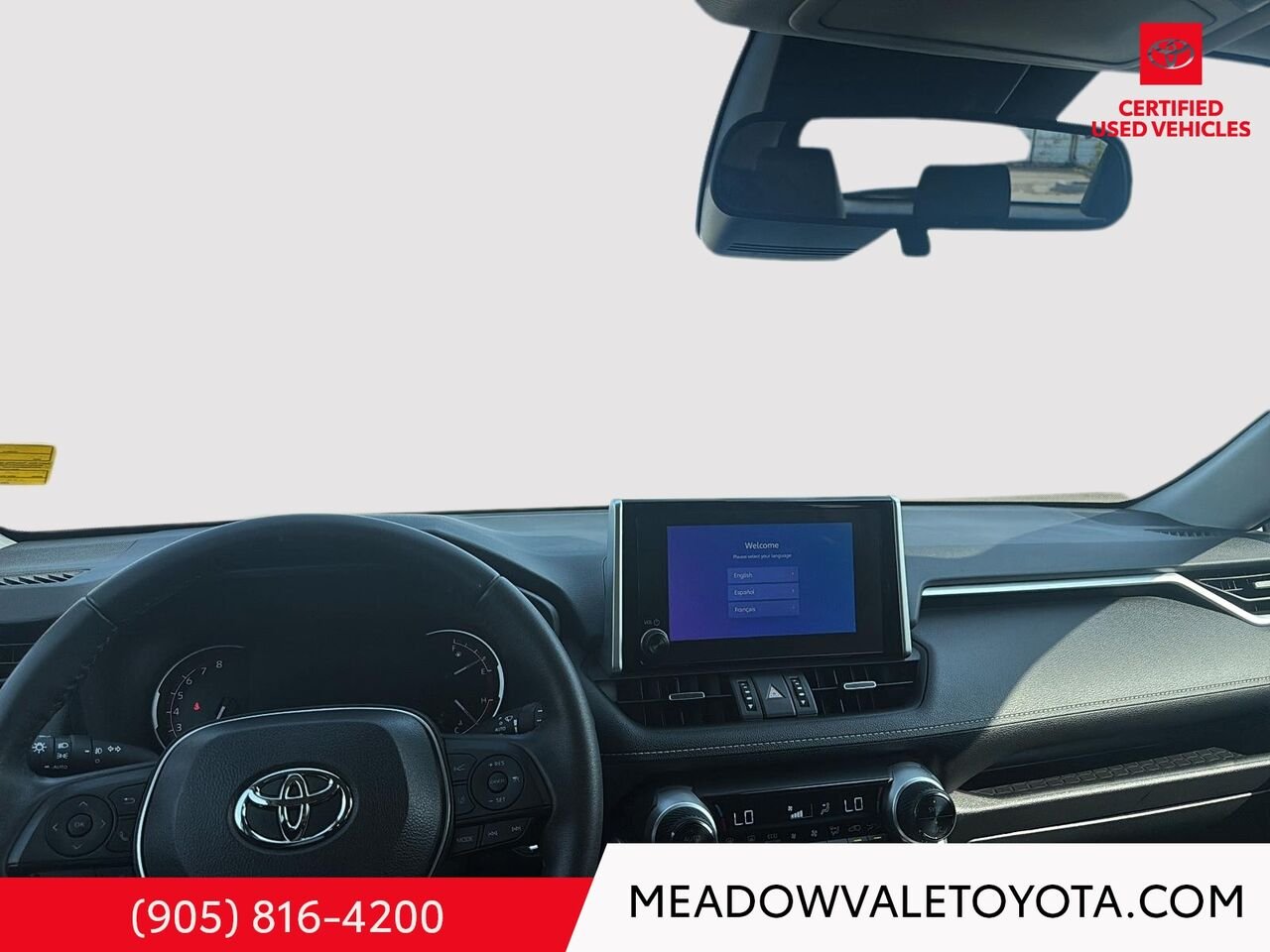 2023 Toyota RAV4 19" Alloys, Power Sunroof, Power TRunk, Soft Tex Leather Seats with Memory Silver Sky Metallic Mississauga - photo #15
