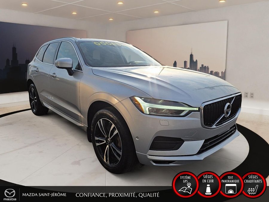 Volvo XC60 T6 Momentum | TOIT OUVRANT | CUIR | AWD | 2019 Gris