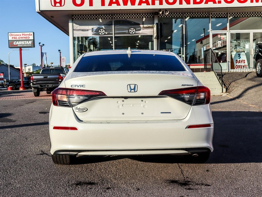 Honda Civic hybride berline 2025 2025 White