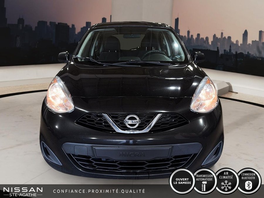 Nissan Micra SV | AUTOMATIQUE | CLIMATISATION | JAMAIS ACCIDENTÉ 2017 Noir