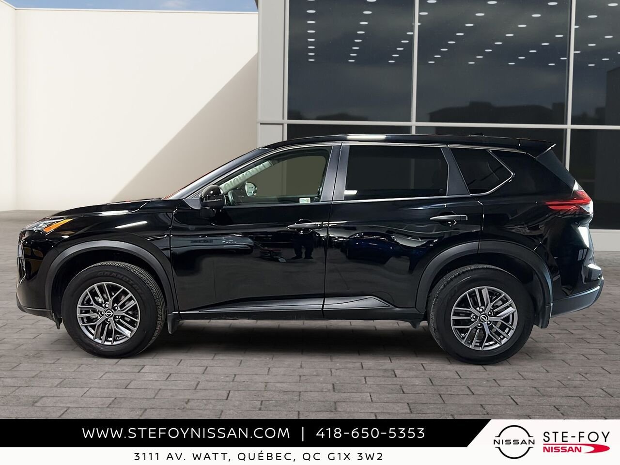 Nissan Rogue S 2024 Noir Ste-Foy - photo #4