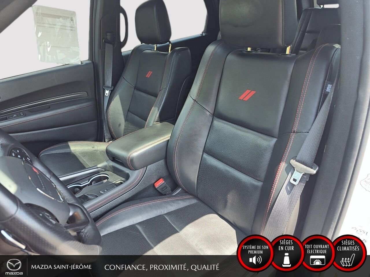 2025 Dodge Durango R/T | BLACK TOP | GROUPE REMORQUAGE | TOIT OUVRANT | White Saint-Jérôme - photo #18