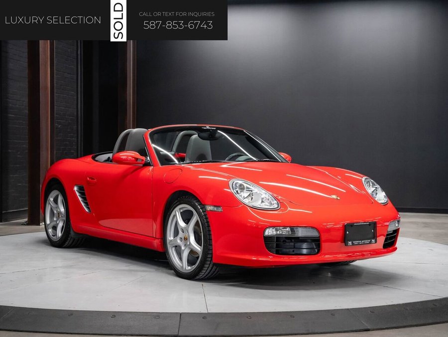2005 Porsche Boxster 2005 Red