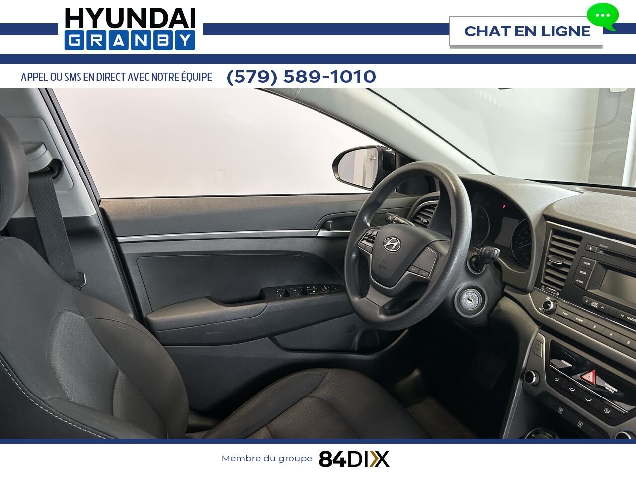 Hyundai Elantra 2017 Noir Granby - photo #18