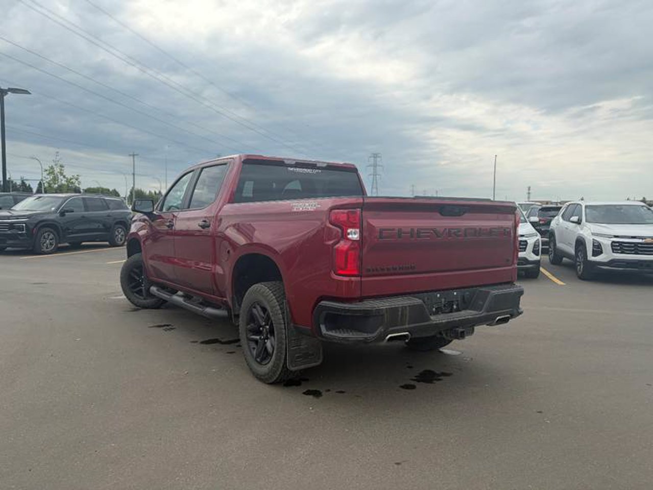 2020 Chevrolet Silverado 1500 4WD Crew Cab 147 LT Trail Boss Red Sherwood Park - photo #3