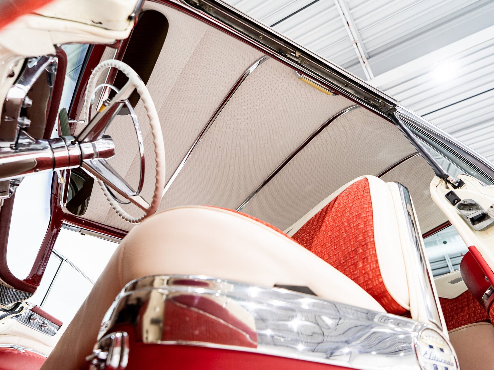 Cadillac Eldorado Seville With Factory A/C | PRIX EN USD 1956 Blanc Montréal - photo #72