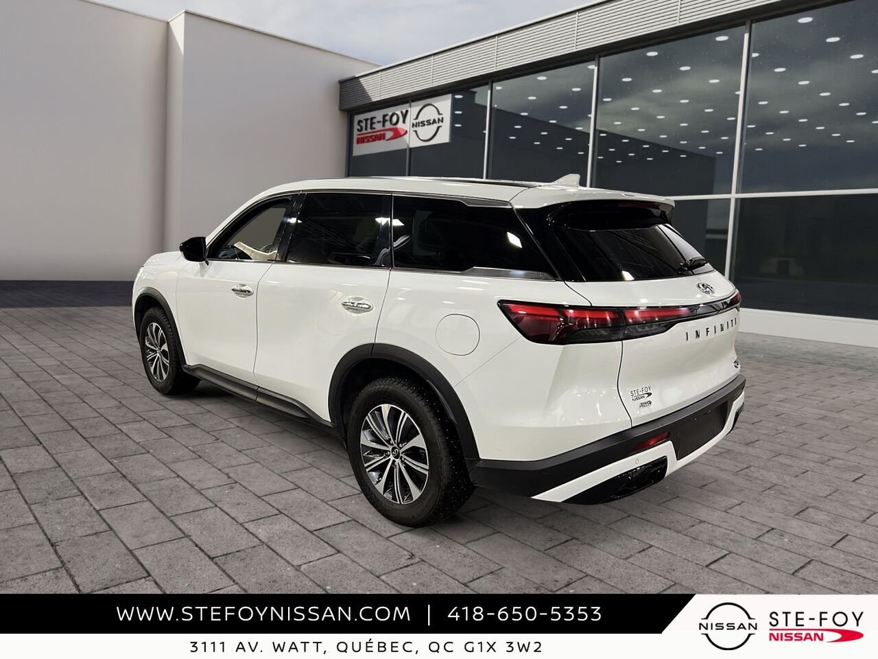 2024 INFINITI QX60 PURE White Ste-Foy - photo #3