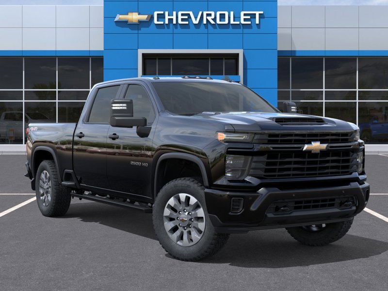 2026 CHEVROLET Silverado 2500HD Custom cabine multiplace 4RM 159 po Black Ottawa & Gatineau - photo #6