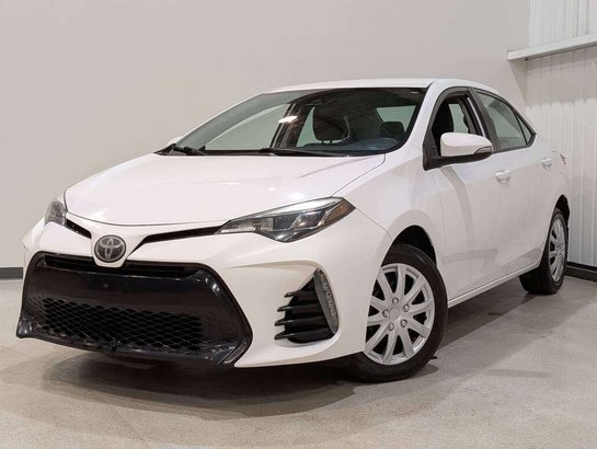 2017 Toyota Corolla White