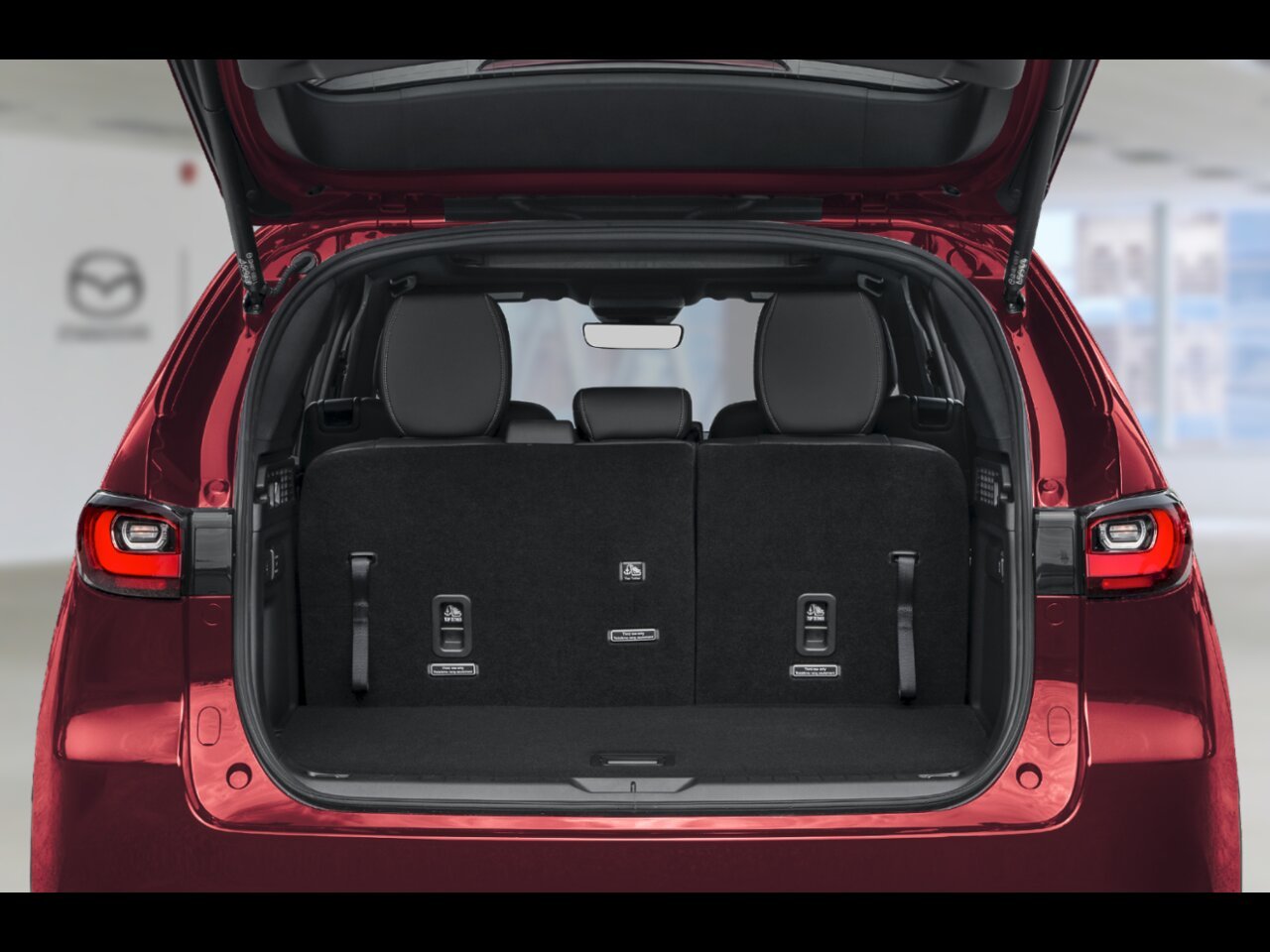 MAZDA CX-90 hybride rechargeable NIV JM3KKDHA6T1398787 2026 Rouge artisanal cristal métallisé Chicoutimi - photo #4