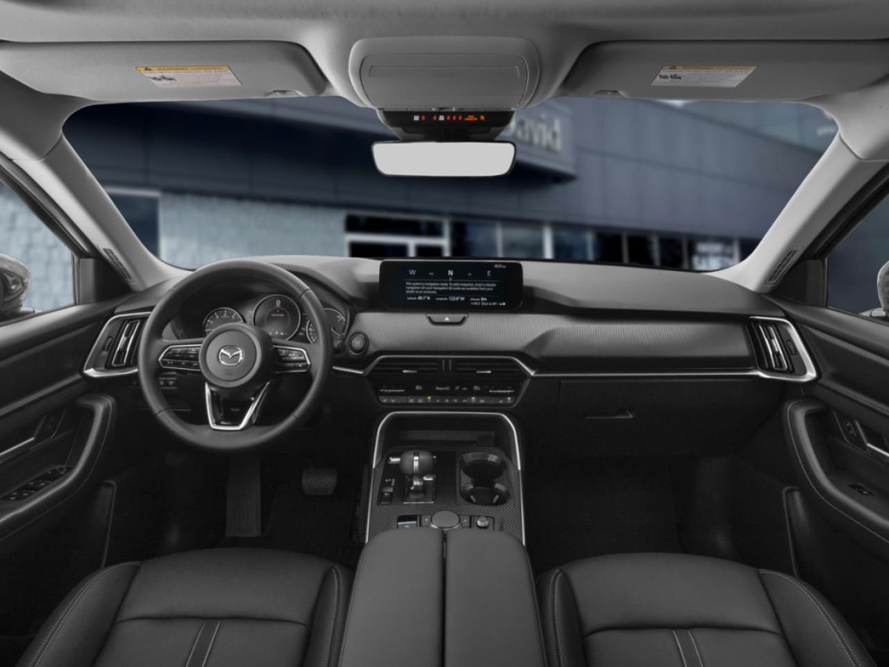 Mazda CX-90 hybride léger GS-L TI 2026 Bleu cristal foncé mica Val-David - photo #6