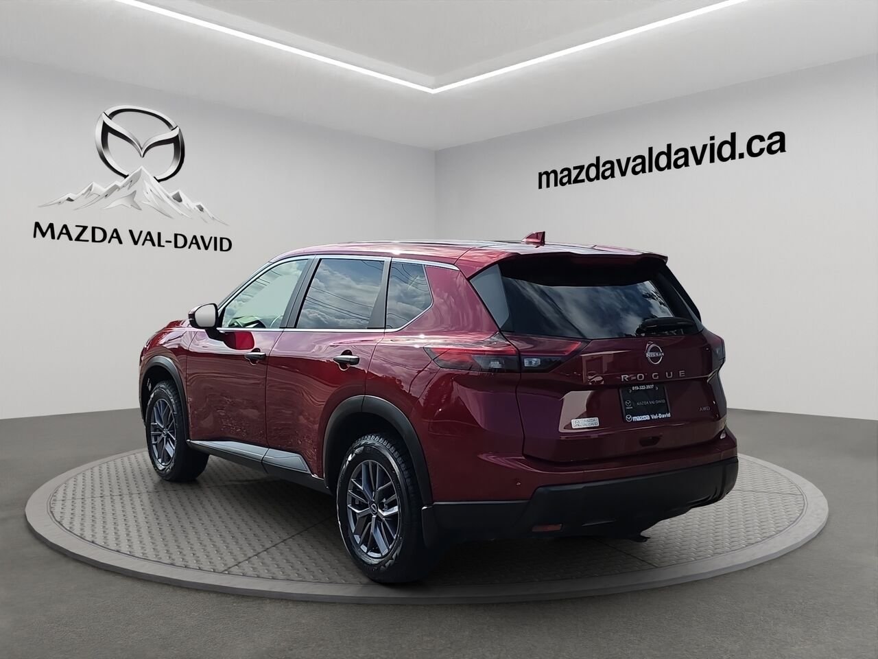2024 Nissan Rogue S TI AWD, Cruise control, Sièges chauffant, écran tactile Red Val-David - photo #18