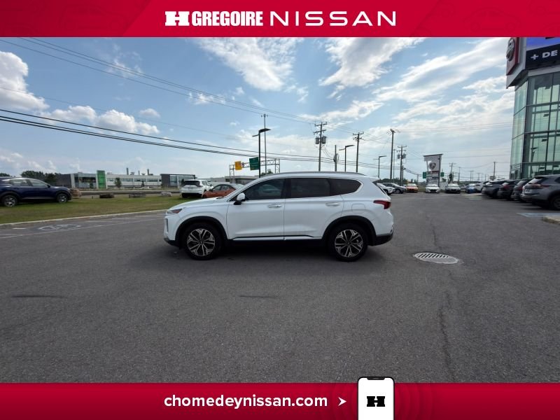 2019 Hyundai Santa Fe White Saint-Eustache - photo #5