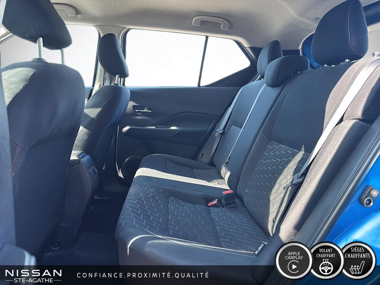 2024 Nissan Kicks SV | CARPLAY | VOLANT CHAUFFANT | DÉMARRAGE À DISTANCE Blue Saint-Jérôme - photo #6