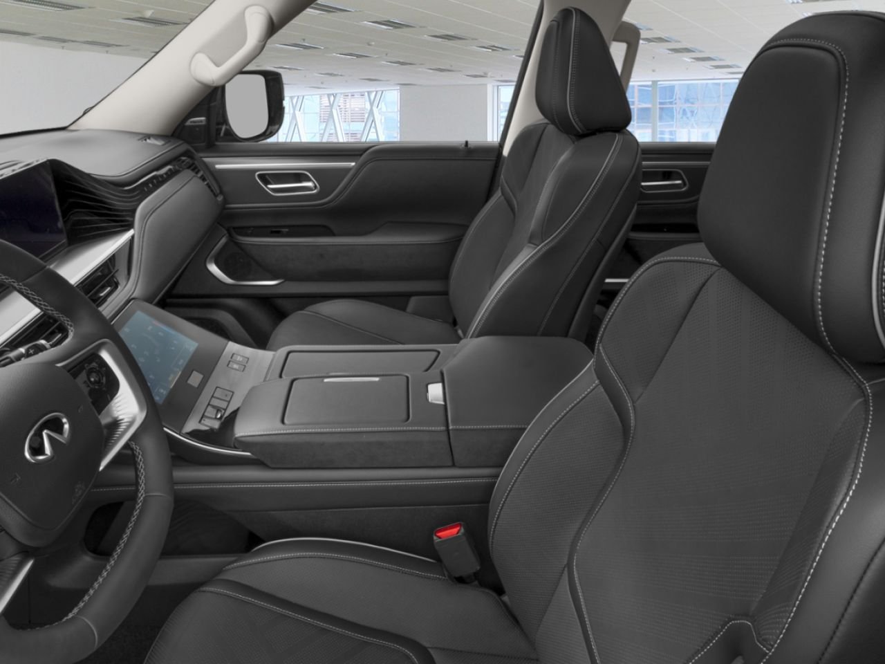 INFINITI QX80 2026 Blanc radiant triple couche nacré Saint-Basile-le-Grand - photo #8