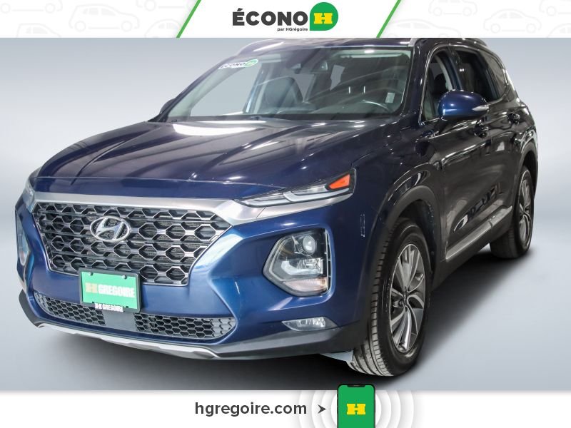 2019 Hyundai Santa Fe Blue Blainville - photo #2