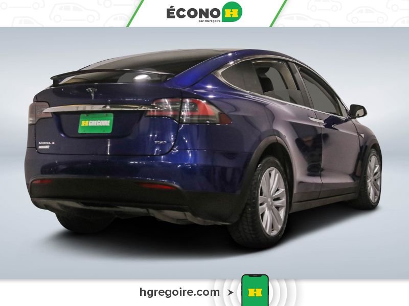 Tesla Model X 2016 Bleu Saint-Eustache - photo #7
