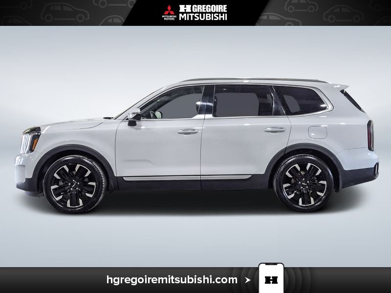 Kia Telluride MH4495 | SX Limited * AWD * Cuir * Carplay * Mags * Toit 2023 Blanc Laval - photo #4