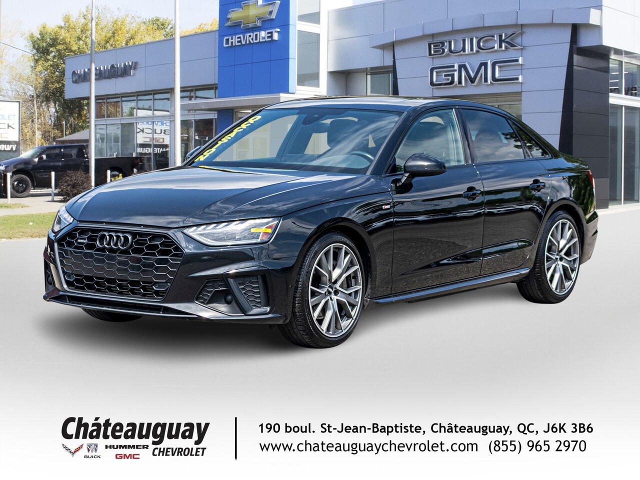 2020 Audi berline A4 Progressiv 2.0 TFSI quattro Black Châteauguay - photo #0