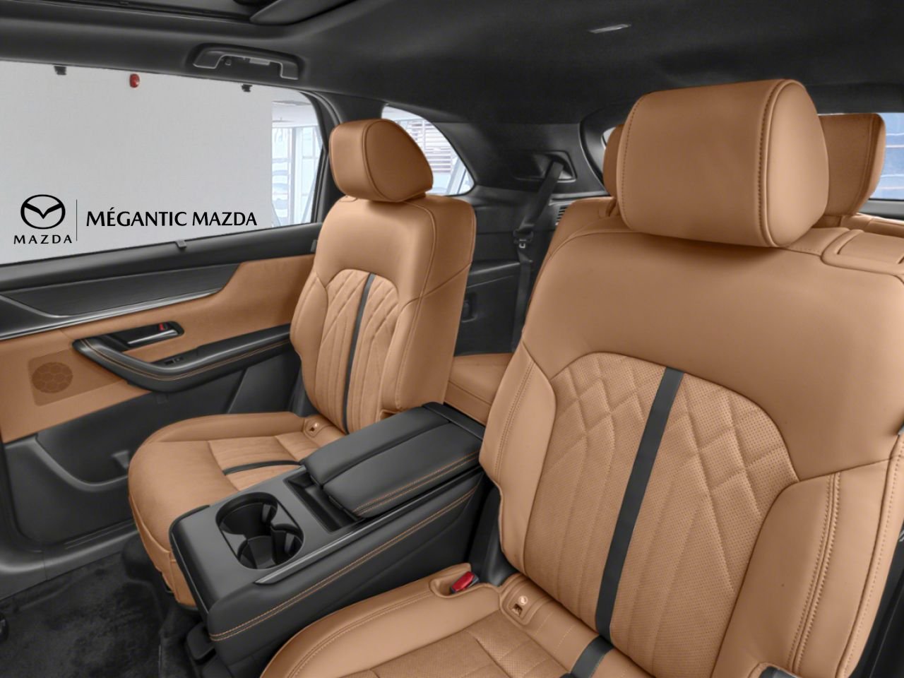 MAZDA CX-90 hybride léger 2026 Noir de jais mica Lac Mégantic - photo #4