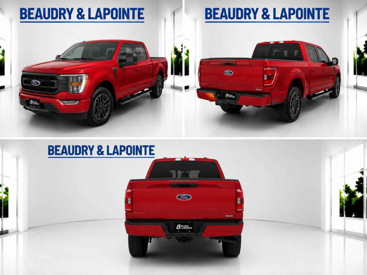 Ford F-150 2023 Orange La Sarre - photo #1