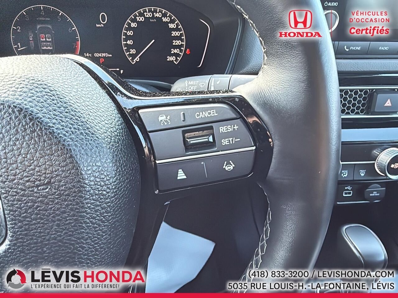 Honda Civic EX EX CVT 2024 Blanc Lévis - photo #21