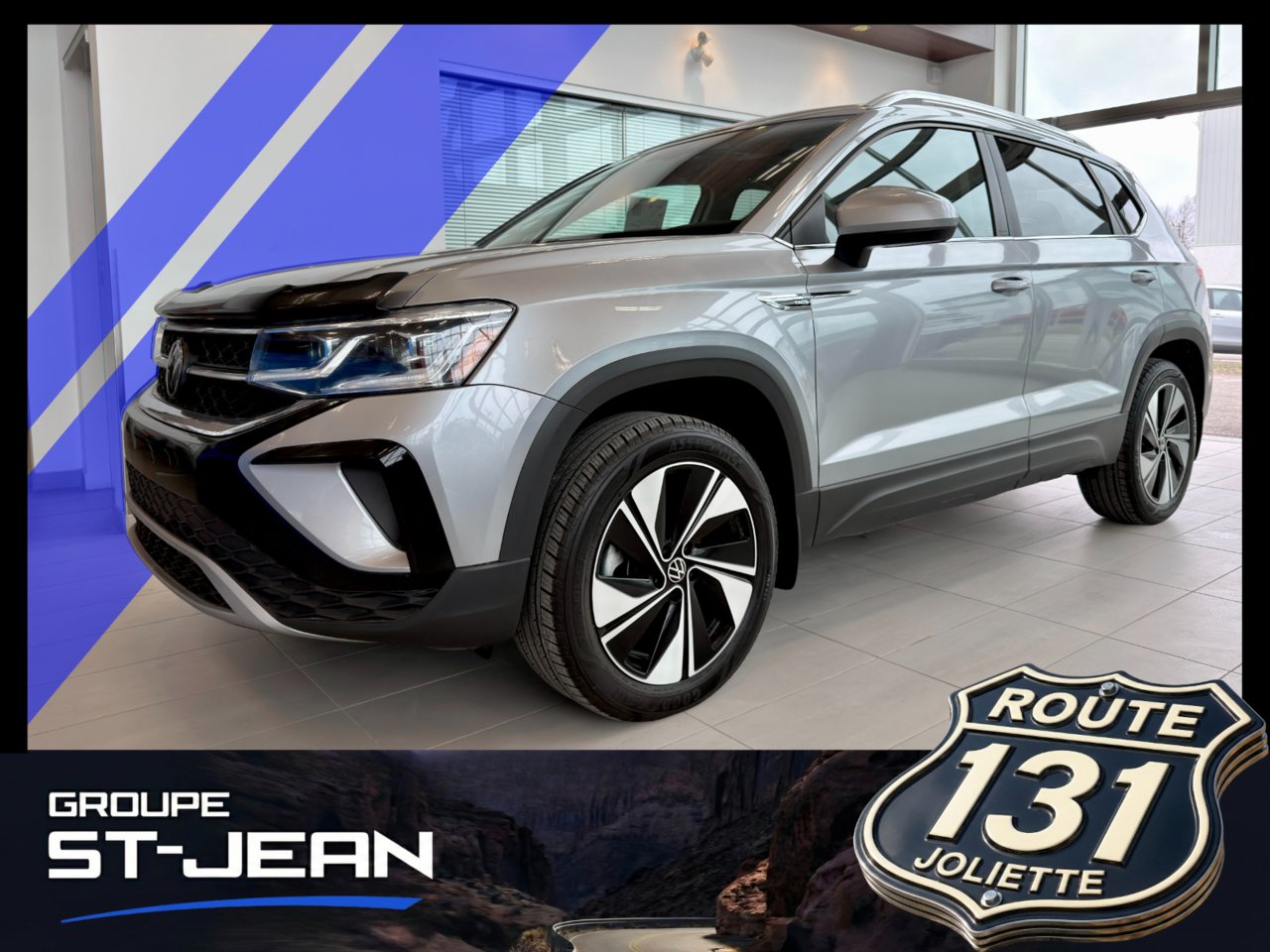 2023 Volkswagen Taos Silver Notre-Dame-des-Prairies - photo #0