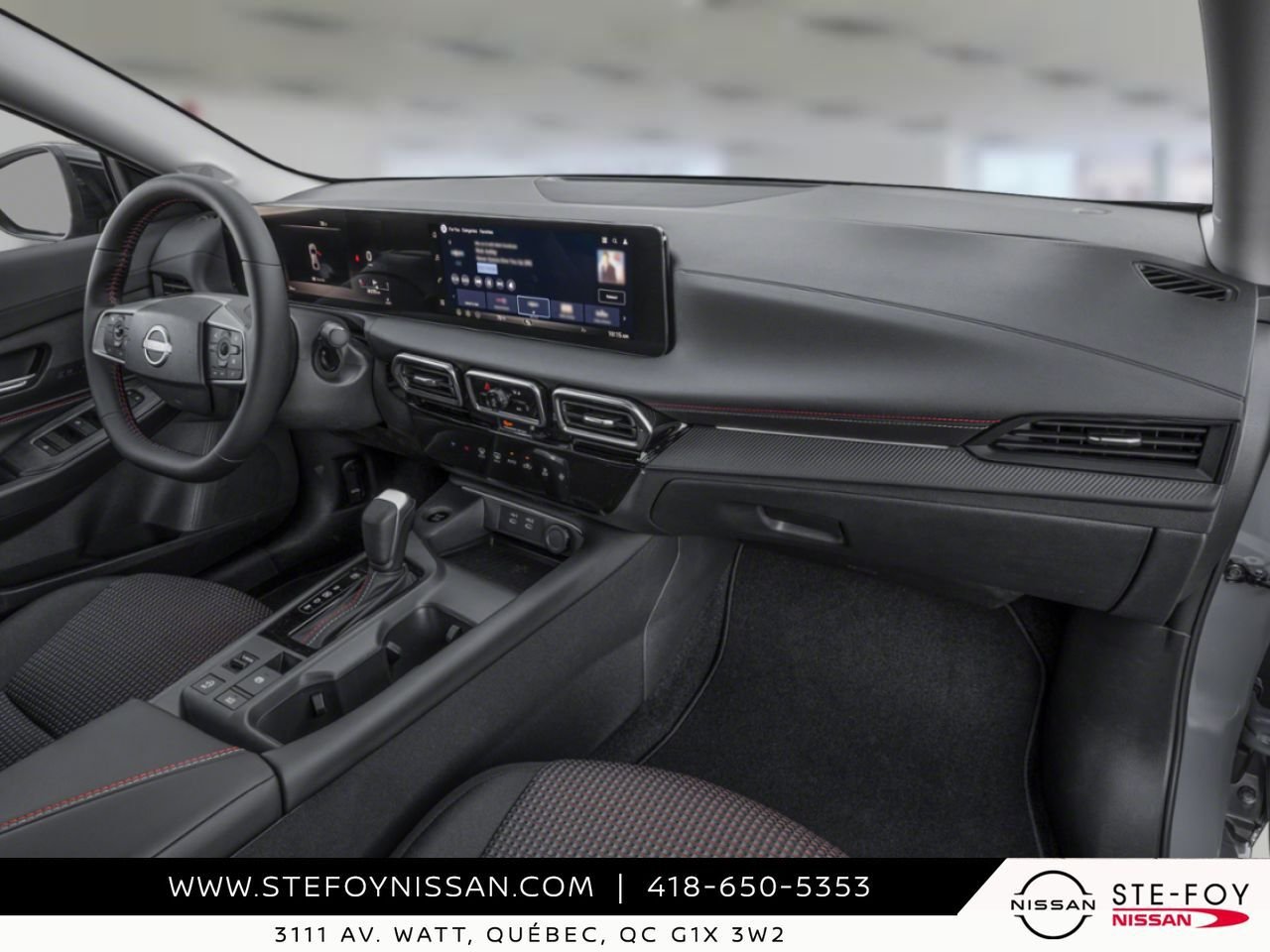 2026 NISSAN Sentra Aspen White TriCoat/Super Black Ste-Foy - photo #9
