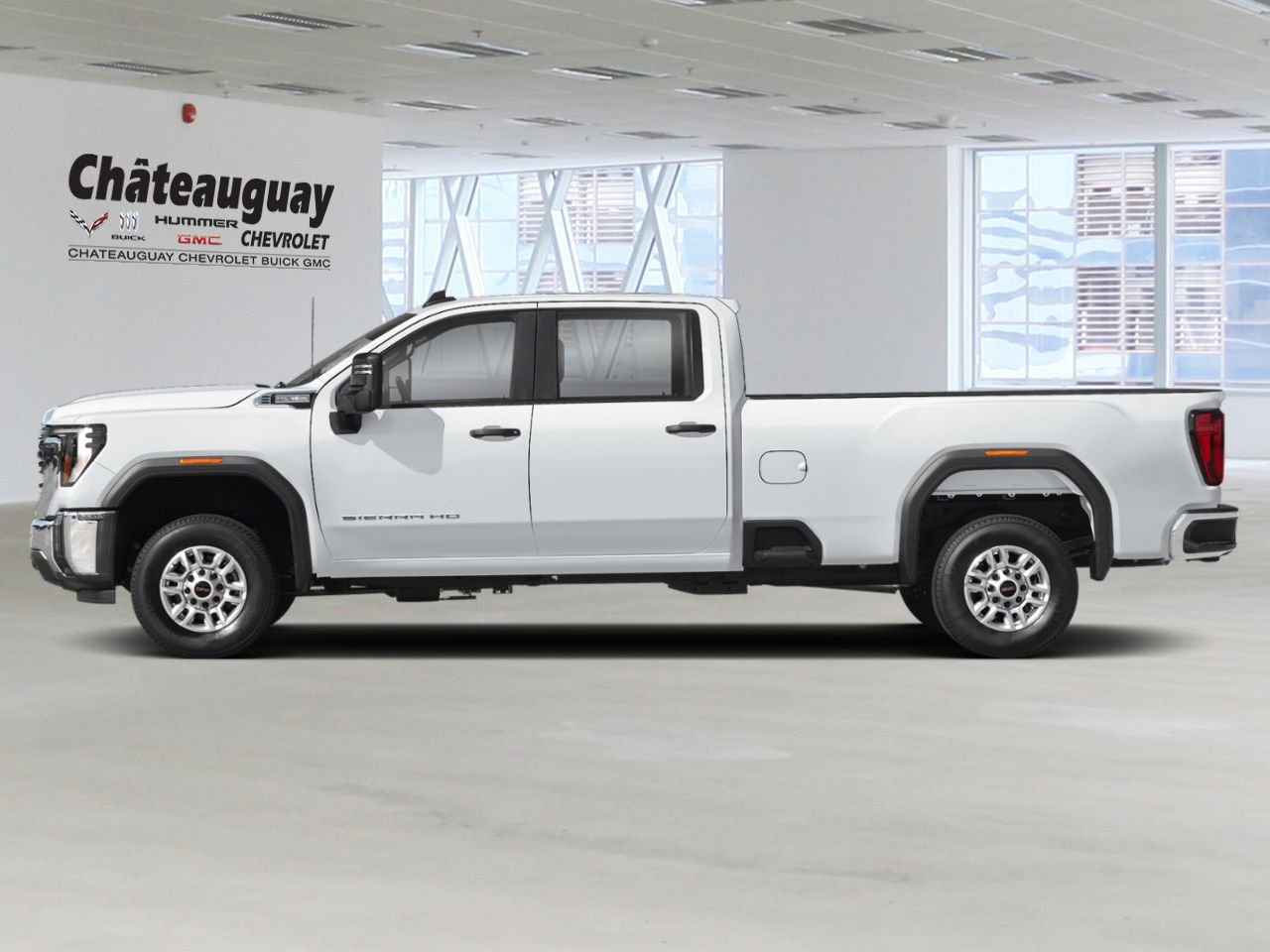 2026 GMC Sierra 2500HD K2500 HD SIERRA CREW CAB PRO STD/BOX DURAMAX (1SA) Summit White Châteauguay - photo #2