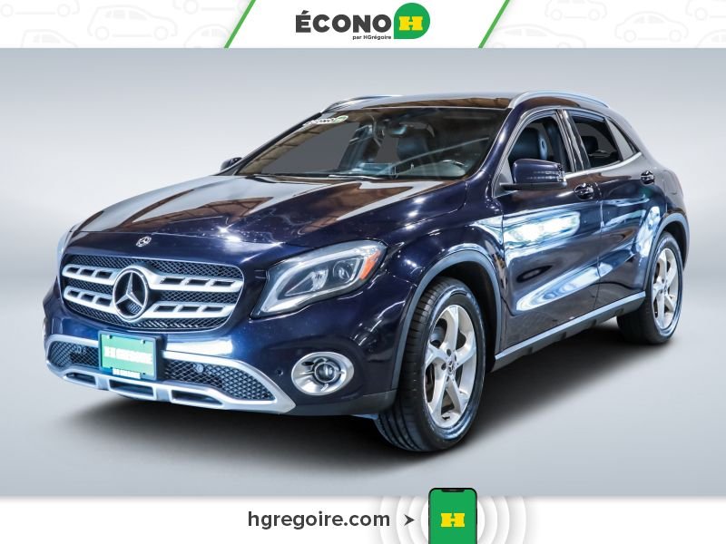 Mercedes Benz GLA 820862A | GLA 250 AWD CUIR TOIT BLUETOOTH CAMÉRA MAGS 2018 Bleu Laval - photo #2