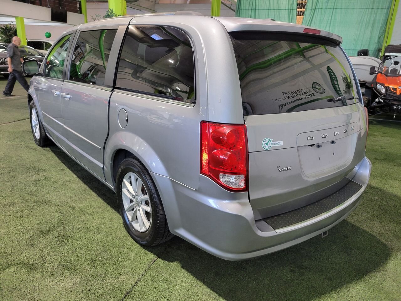 2019 Dodge Grand Caravan Silver  - photo #3