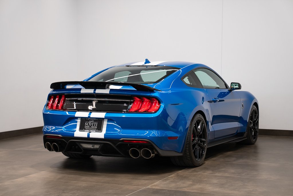 Ford Mustang Shelby GT500 2020 Bleu Kirkland - photo #3
