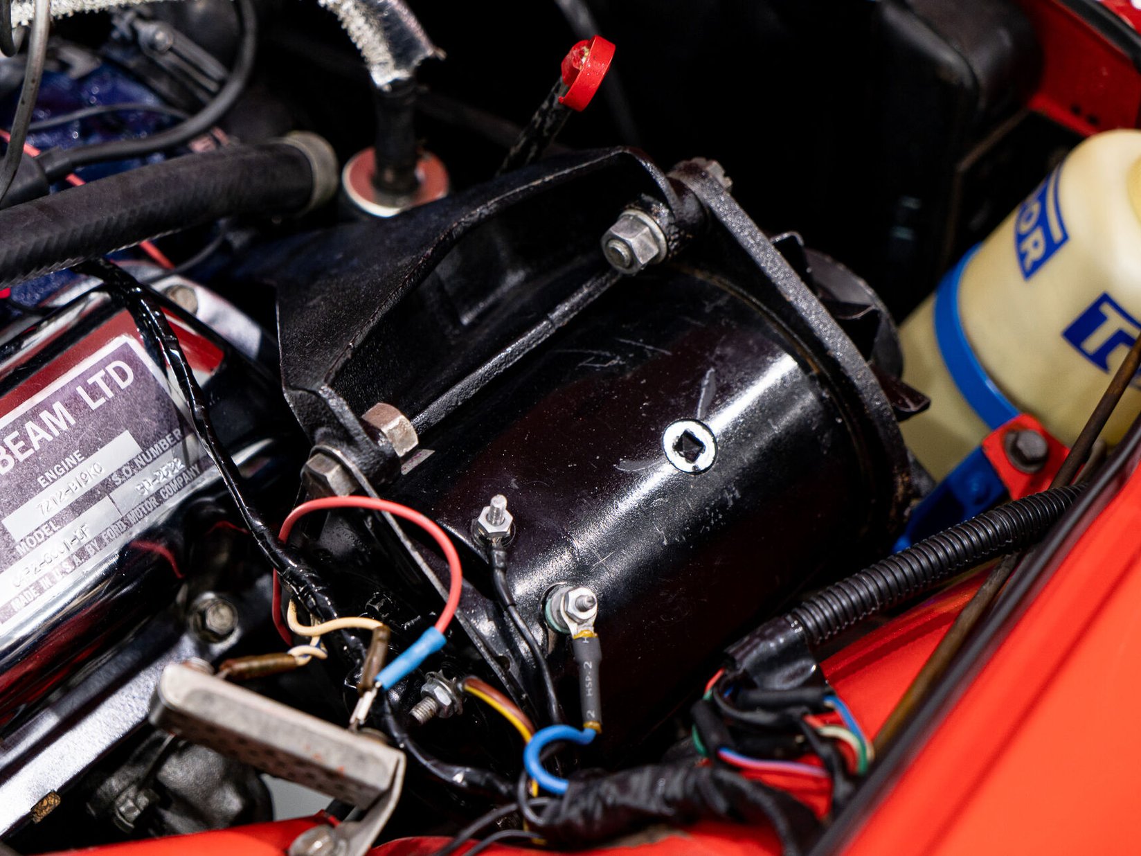 1967 Sunbeam Tiger Unrestored with single repaint **PRIX EN USD** Red Montreal - photo #55