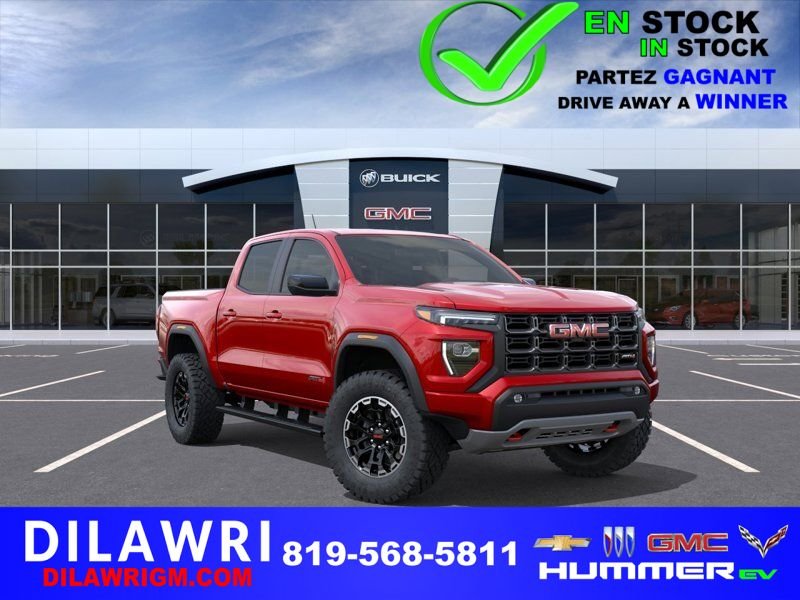 GMC Canyon AT4 cabine multiplace 4RM 2026 Teinte rouge volcanique Ottawa & Gatineau - photo #0