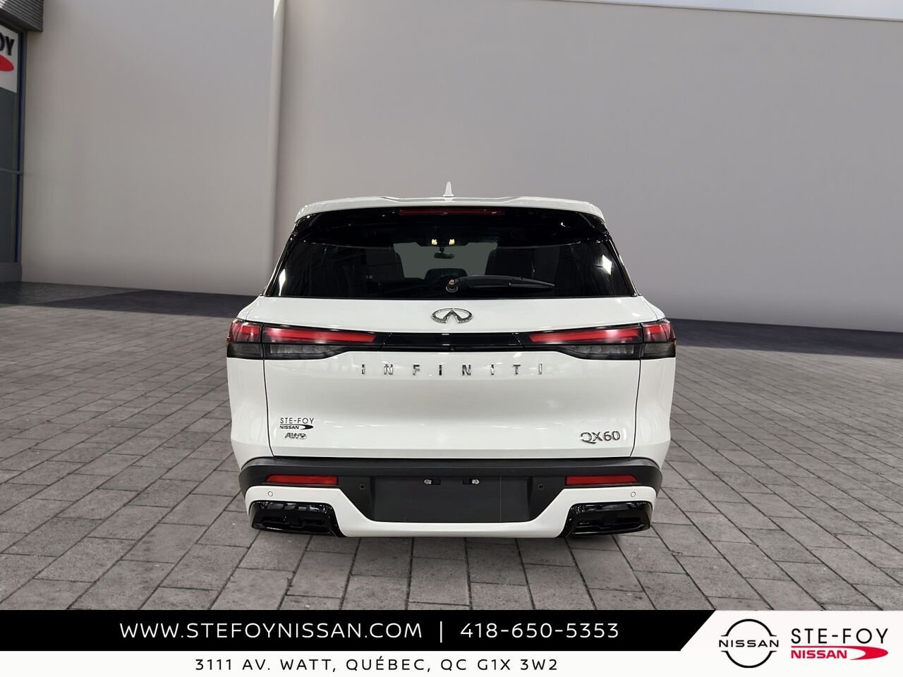 2024 INFINITI QX60 PURE White Ste-Foy - photo #2